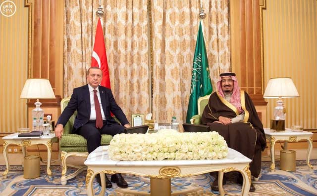 Erdogan Visits Saudi Arabia  for Syria Talks